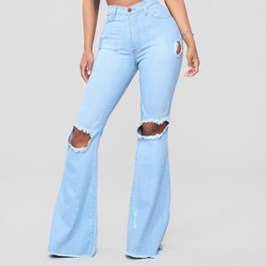 Fashion Nova Flare Jeans